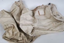 3 original military mails sacks bearing