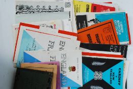 A collection of Rugby programmes to incl