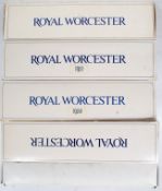 A collection of 4 Royal Worcester Christ