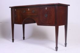 A 19th century Georgian mahogany inlaid