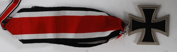 Post WW2 German Iron Cross with Oak Leav