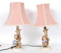 Two vintage Goebel Hummel ceramic table