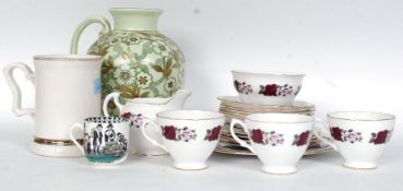 A Royal Vale part tea service along with