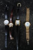 4 ladies dress watches to include Rotary