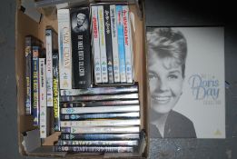 DVD's; A collection of classic cinema stars related DVD box sets comprising of;