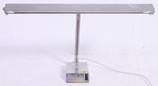 A retro 1970's chrome Industrial  anglepoise lastolite desk lamp by Linealux.