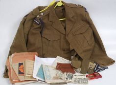 David Cecil Mapstone - complete military history and contents.