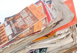 A collection of early 20th century and later sheet music