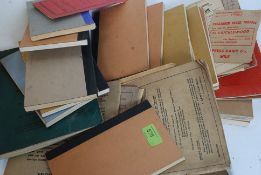 A LARGE quantity of assorted (mostly) 1960's unused British Rail railways ledgers / log books,