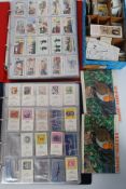 A good collection of cigarette and tea cards to include cards by Twinings, Lyons, Brooke Bond,