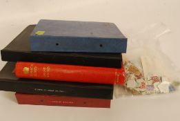 A good quantity of vintage stamp albums to include mostly George - Elisabeth II,