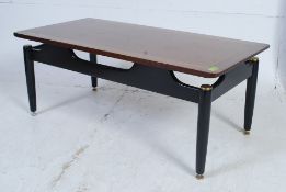 A 1970's retro G-Plan Librenza series teak wood coffee occasional table.