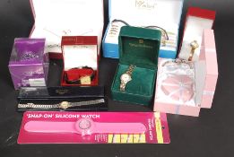 A collection of 20th century cased watches to include Giani-Giorgio, My Wish, Sempre, Limit,