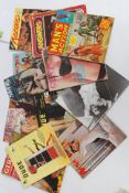 A collection of mostly 1960's & 1970's pornographic erotic gentlemans magazines to include Monseur,