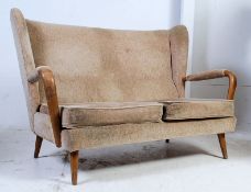 An original 1950's Vintage Howard Keith Two Seat Sofa Settee.
