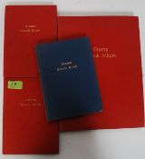 A collection of 4x vintage stamp stockbooks - mostly containing unused decimal examples,