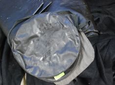 RAILWAY UNIFORM: A part set of vintage British Railways black uniform, comprising of; overcoat,