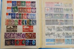 A good stamp album to include an 1840 penny black ( KB ), a penny blue,