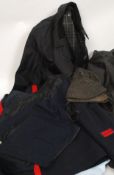RAILWAY UNIFORM: A large assortment of original 1980's Railway Uniforms - comprising of 2x jackets,