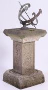 A cast metal ring sundial,