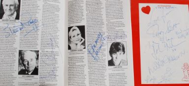 3 x Theatre programmes : The Hancock Show ( Bristol Hippodrome ),