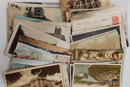 A collection of early postcards to include local interest Bristol  cityscape views.