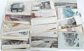 A collection of early 20th century and later postcards to include several Local interest of Bristol