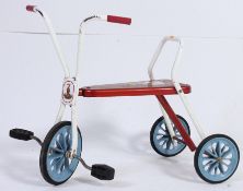 A retro 1970's Raleigh trike - Childrens bike with original paintwork and labels for Little Lamb