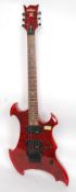 Vintage metal Axxe WR1000VRQ electric guitar, ser. no.