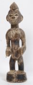 A 20th century African / Polynesian carved fertility figure H46cm