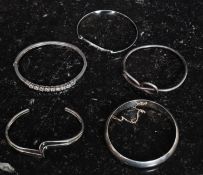 A collection of silver 925 / sterling la