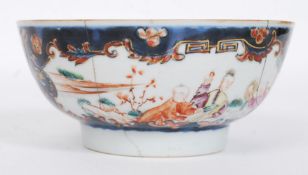 A 19th century porcelain Chinese bowl de