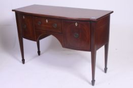A 19th century Georgian mahogany inlaid