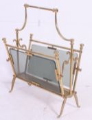 An excellent quality brass canterbury -