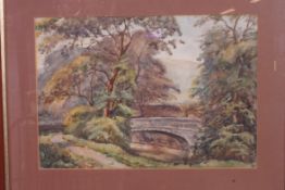 John W Wheat.   'A Path to the River ' F