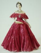 THE QUEEN MOTHER : CW461 Royal Worcester