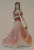 SUMMER BOUQUET : A Coalport figurine ent