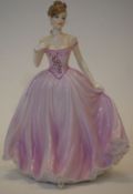 THE ROSE BALL : Coalport figure CW548 li