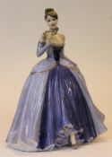 MIDNIGHT MASQUERADE : A Coalport figurin