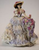 LILAC TIME : Coalport figurine CW328 lim