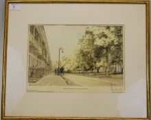 Limited to 500 print of ' The Mall Garde