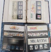 STAMPS: Two album of unused decimal presentation packs / stamps
