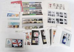 STAMPS: A collection of 49x miniature sheets of unused decimal stamps