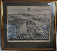 An antique Bristol print c1768.