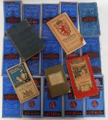 A collection of early 20th century road maps, to include Bartholmews,