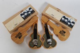 BEATLES WATCHES; A collection of 2x Limited Edition Apple Corps Beatles Watches.