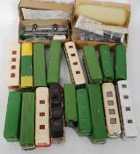 A collection of vintage die cast buses to include Corgi ,