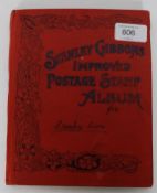 A good vintage stamp album from the early to mid 20th century to include British,