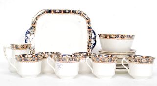 A vintage 21 piece tea service by Woods and Sons inthe Balmoral pattern