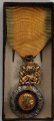 A WWI French Medaille Militaire ( 2nd Empire Military merit of Valour) 1870 - Valeur et Discipline